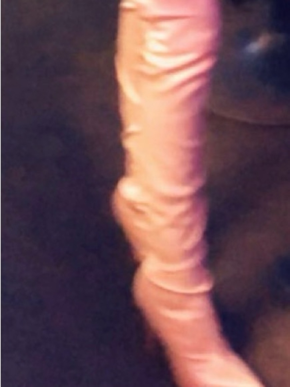 Pale Blush Thigh-High Boots
